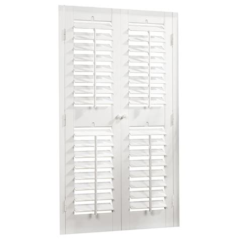 plantation faux wood interior shutter galway|allen + roth 35.